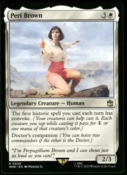 1x Peri Brown - Universes Beyond: Doctor Who - NM - MTG - Image 1