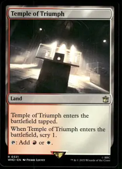1x Temple of Triumph - Universes Beyond: Doctor Who - NM - MTG - Image 1