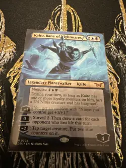 Kaito, Bane of Nightmares (Borderless) Duskmourn: House of Horror Regular - Image 1