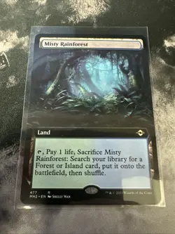 Misty Rainforest (Extended Art) Modern Horizons 2 Regular - Image 1