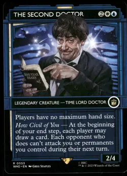 1x The Second Doctor (Showcase) - Universes Beyond: Doctor Who NM - MTG - Image 1