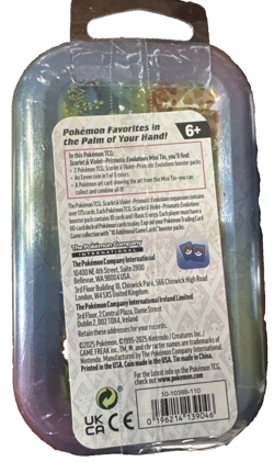 Pokemon TCG Scarlet & Violet Prismatic Evolutions Mini Tin Sealed [Leafeon] - Image 2