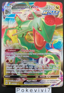 Carte Pokemon RAYQUAZA 101/159 Vmax Epee et Bouclier 12,5 EB12.5 FR NEUF - Image 1