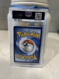 Pokemon Unova Victini Illustration Rare Black Bolt White Flare PSA 9 - Image 3