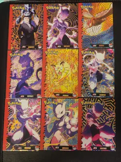 TEAM ROCKET The Hunting Mewtwo Cards Top Full Set 32/32 Gold Foil Pokemon 2025 - Image 1