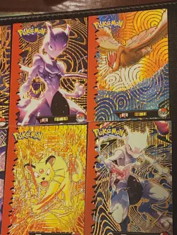 TEAM ROCKET The Hunting Mewtwo Cards Top Full Set 32/32 Gold Foil Pokemon 2025 - Image 3