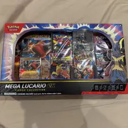 Pokemon TCG - Mega Lucario ex Figure Collection - Brand New Sealed. - Image 1