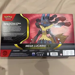 Pokemon TCG - Mega Lucario ex Figure Collection - Brand New Sealed. - Image 2
