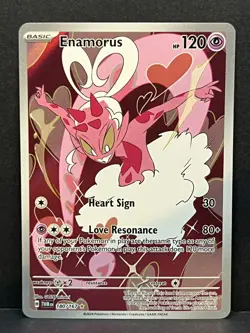 Enamorus 180/167 Illustration Rare Sv06: Twilight Masquerade Holo Pokemon TCG NM - Image 1