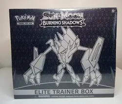 Pokemon Sun and Moon Burning Shadows Elite Trainer Box ETB New and Sealed - Image 1