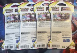 Pokemon TCG: Sword & Shield Lost Origin Sleeved Art Set (4 Packs!) - Image 2