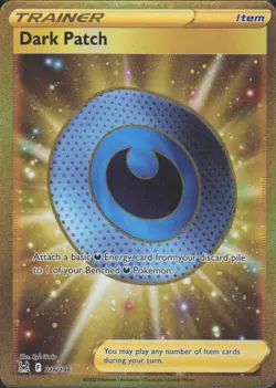 Pokemon TCG - Dark Patch (Secret) - SWSH11: Lost Origin (SWSH11) - Image 1