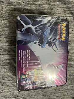 Pokemon Collector Chest Winter 2022 Factory Sealed Lunch Box Tin Dialga & Palkia - Image 1