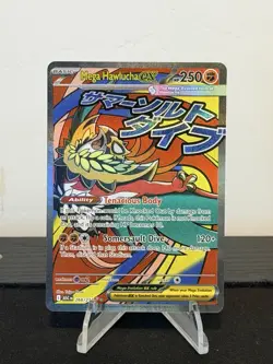 Pokemon TCG Mega Hawlucha Ex 268/217 Ascended Hero’s Pack Fresh NM English - Image 1