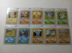 Pokemon Base Set Lot Of 26 LP Wotc 1999 Pikachu Charmander - Image 2