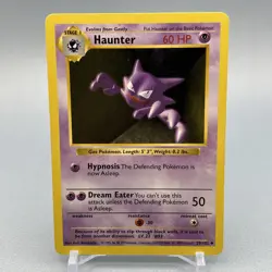 Haunter 29/102 - Base Set (Shadowless) - Uncommon - Pokemon TCG - Image 2