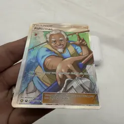 Fisherman Shiny Holo Rare Hidden Fates: Shiny Vault SV83/SV94 NM Pokemon TCG - Image 3