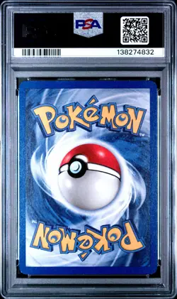 2000 Pokemon Team Rocket 1st Edition Rainbow Energy 80 PSA 8 NM-MINT - Image 2