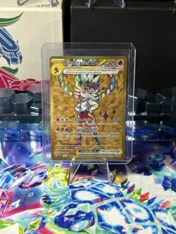 Cinderace ex - SVP163 - Gold Rare Promo - Pokemon Terapagos Ex UPC - Image 1
