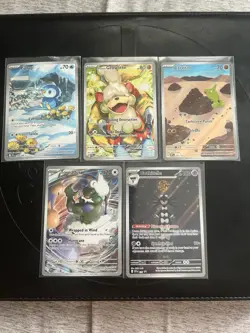 Pokemon TCG Illustration Rare Lot Of 5 NEAR MINT NM SV/ME ERA - Image 1