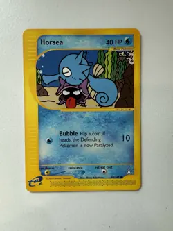 Horsea Pokemon Aquapolis 84/147 Common - Image 1