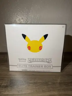 Pokemon TCG: 25th Anniversary Celebrations Elite Trainer Box (2021) 820650809439 - Image 1