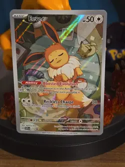 Pokemon Eevee TCG SVP 173 Scarlet & Violet Black Star Promo - Image 2