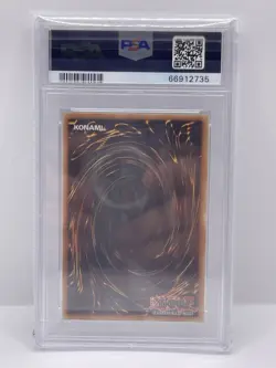 2022 Yugioh Red-Eyes Black Dragon GFP2-EN176 Ghost Rare 1st PSA 10 - Image 2