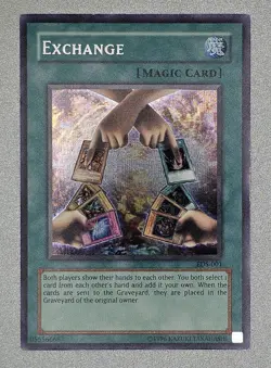 Exchange EDS-001 (Secret Rare, Unlimited Edition, Lightly Played / LP) Yugioh - Image 1