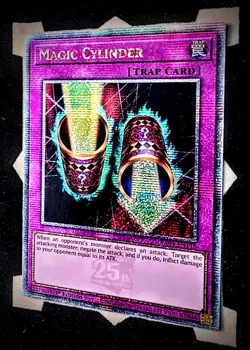 Magic Cylinder RA03-EN115 Quarter Century Rare 1st Edition Yugioh - Image 1
