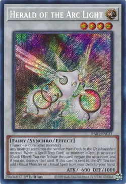 Herald of the Arc Light - RA01-EN031 - Secret Rare - Yugioh - Image 1