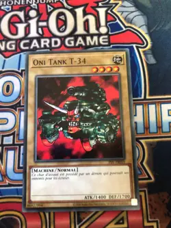 oni tank T-34 yugioh neuve francaise PSV-FR059 - Image 1