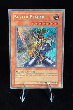 Buster Blader BPT-008 | Secret Rare | Yu-Gi-Oh! Vintage Promo | LP - Image 1