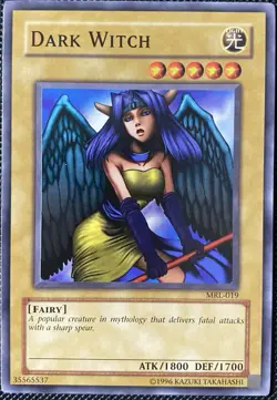 Dark Witch MRL-019 Magic Ruler Unlimited Edition - Yugioh Card - Image 1
