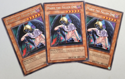 YuGiOh TCG 3 x Marie the Fallen One - LON-046 - Rare - Unlimited Edition LP-MP - Image 1
