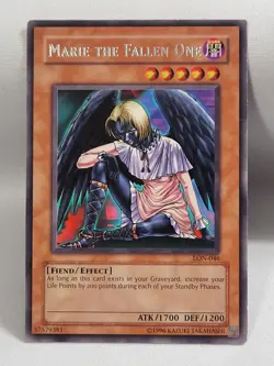 YuGiOh TCG 3 x Marie the Fallen One - LON-046 - Rare - Unlimited Edition LP-MP - Image 3
