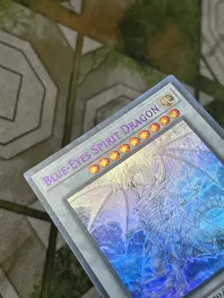Yugioh BLUE-EYES SPIRIT DRAGON Ultra Rare Play Set (Purple Letters) LDS2-EN020 - Image 2