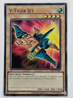 Yu Gi Oh - LCKC-EN082 V-Tiger Jet - Ultra Rare - Image 1