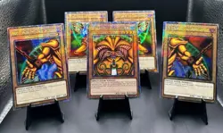 Yu Gi Oh! Complete Exodia The Forbidden Collection (Quarter Century Rare Set) NM - Image 2