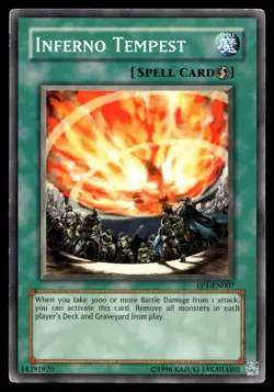 Inferno Tempest EP1-EN007 Yu-Gi-Oh! Movie Exclusive Pack - Image 1