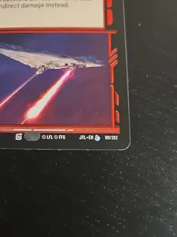 Star Wars Unlimited JTL-181 Planetary Bombardment Jump To Lightspeed Non Foil - Image 2