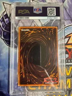 YuGiOh Robbin' Goblin Rare MRD-135 1st Edition Metal Raiders - PSA 10 Gem Mint - Image 2