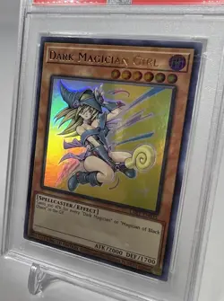 PSA 9 Mint - Dark Magician Girl LART-EN019 Lost Art Promotion Ultra Rare YuGiOh - Image 2
