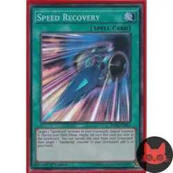 Yugioh Speed Recovery HSRD-EN011 Super Rare 1st Edition NM - Image 1