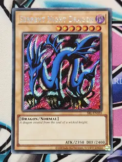 YUGIOH Serpent Night Dragon 25th Anniversary Reprint Secret Rare SRL-EN103 - Image 1
