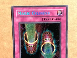 yugioh Magic Cylinder LON-104 Secret Rare Unlimited Ed near mint - Image 3