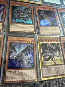 Lot 20 L Yu-Gi-Oh 1st Edition 1996-20 Powerful Dragon Red Eyes Black Holos Cards - Image 3