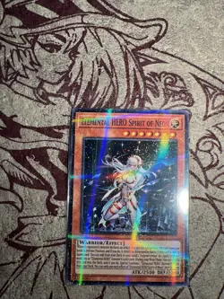 Elemental Hero Spirit Waifu YuGiOh HOLO Foil Rare Goddess Story Doujin Card - NM - Image 1