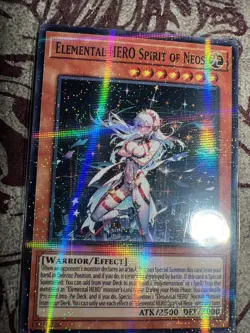 Elemental Hero Spirit Waifu YuGiOh HOLO Foil Rare Goddess Story Doujin Card - NM - Image 2