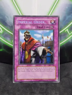 Yugioh Imperial Order PSV-104 Secret Rare Original Print NM - Image 1